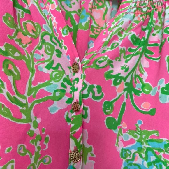 Lilly Pulitzer Elsa Silk Top - Picture 2 of 6